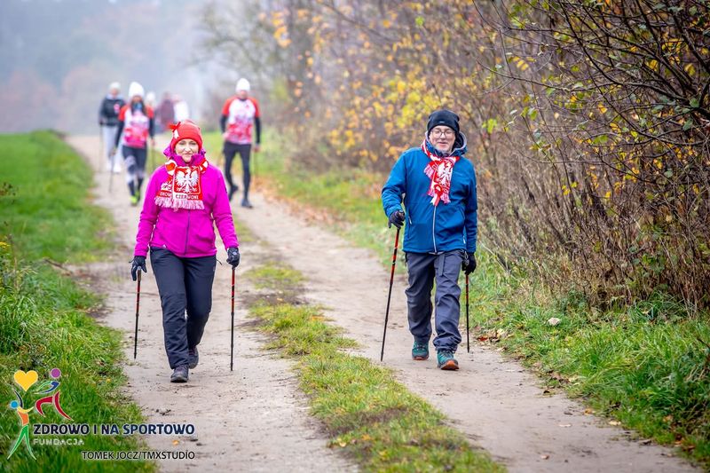 Rajd Nordic Walking z okazji Święta Niepodległości