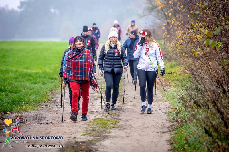 Rajd Nordic Walking z okazji Święta Niepodległości