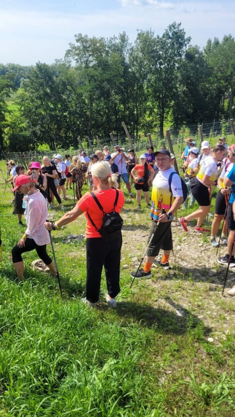 II Rajd Nordic Walking trasą Nadodrzańskich Winnic w Górzykowie