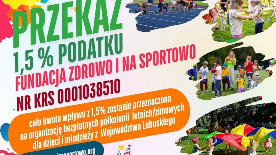 Przekaż 1,5% podatku na organizację półkolonii dla dzieci