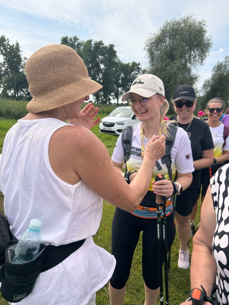II Rajd Nordic Walking trasą Nadodrzańskich Winnic w Górzykowie