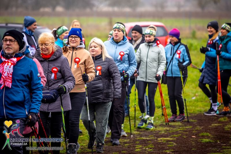 Rajd Nordic Walking z okazji Święta Niepodległości