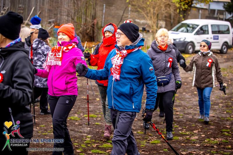 Rajd Nordic Walking z okazji Święta Niepodległości