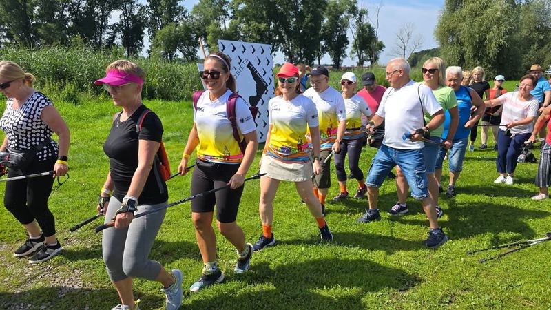 II Rajd Nordic Walking