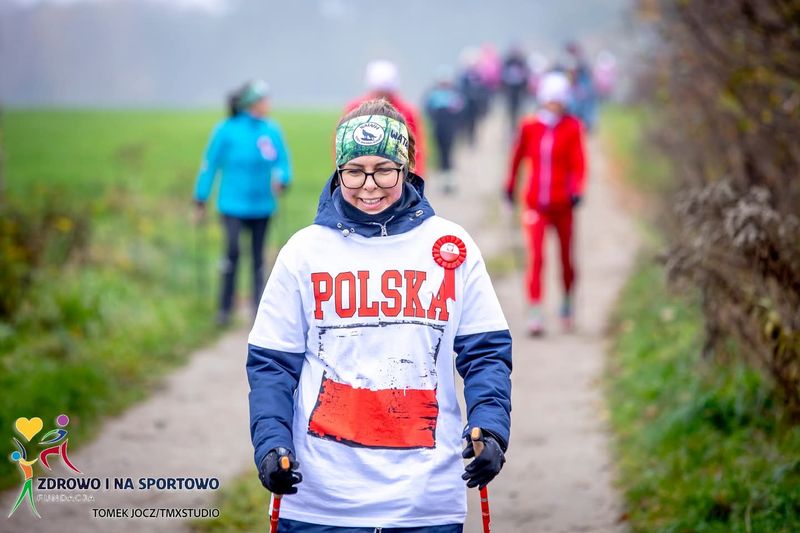 Rajd Nordic Walking z okazji Święta Niepodległości