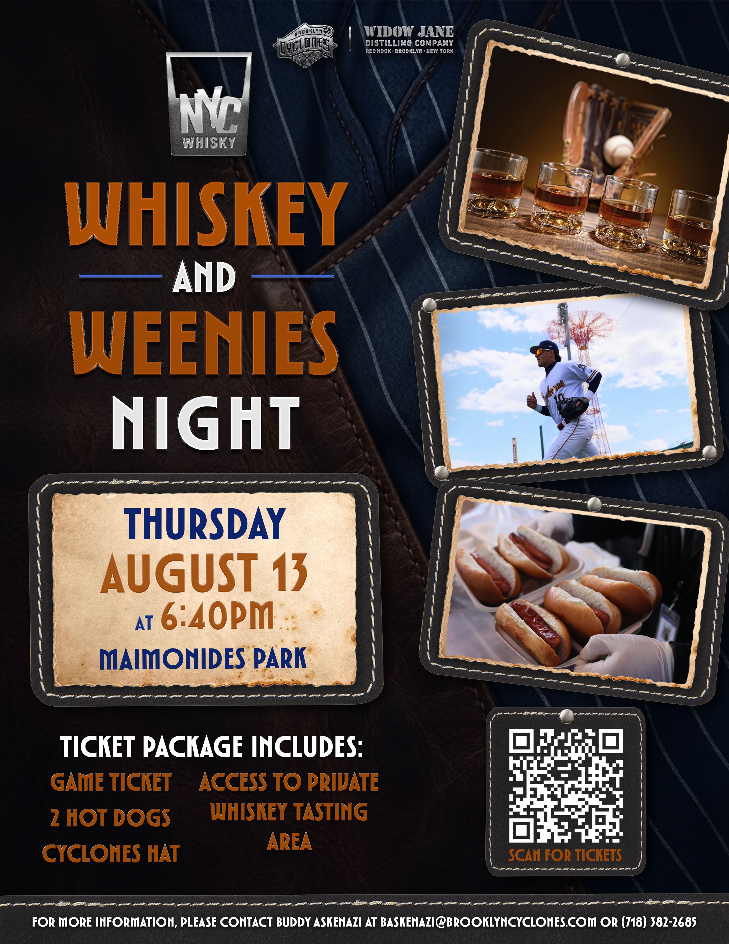 Whiskey and Weenies: Widow Jane Pours at Coney Island