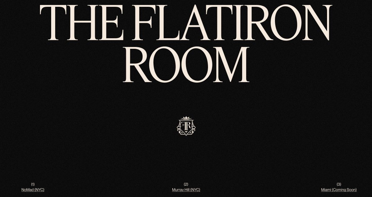The Flatiron Room NoMad