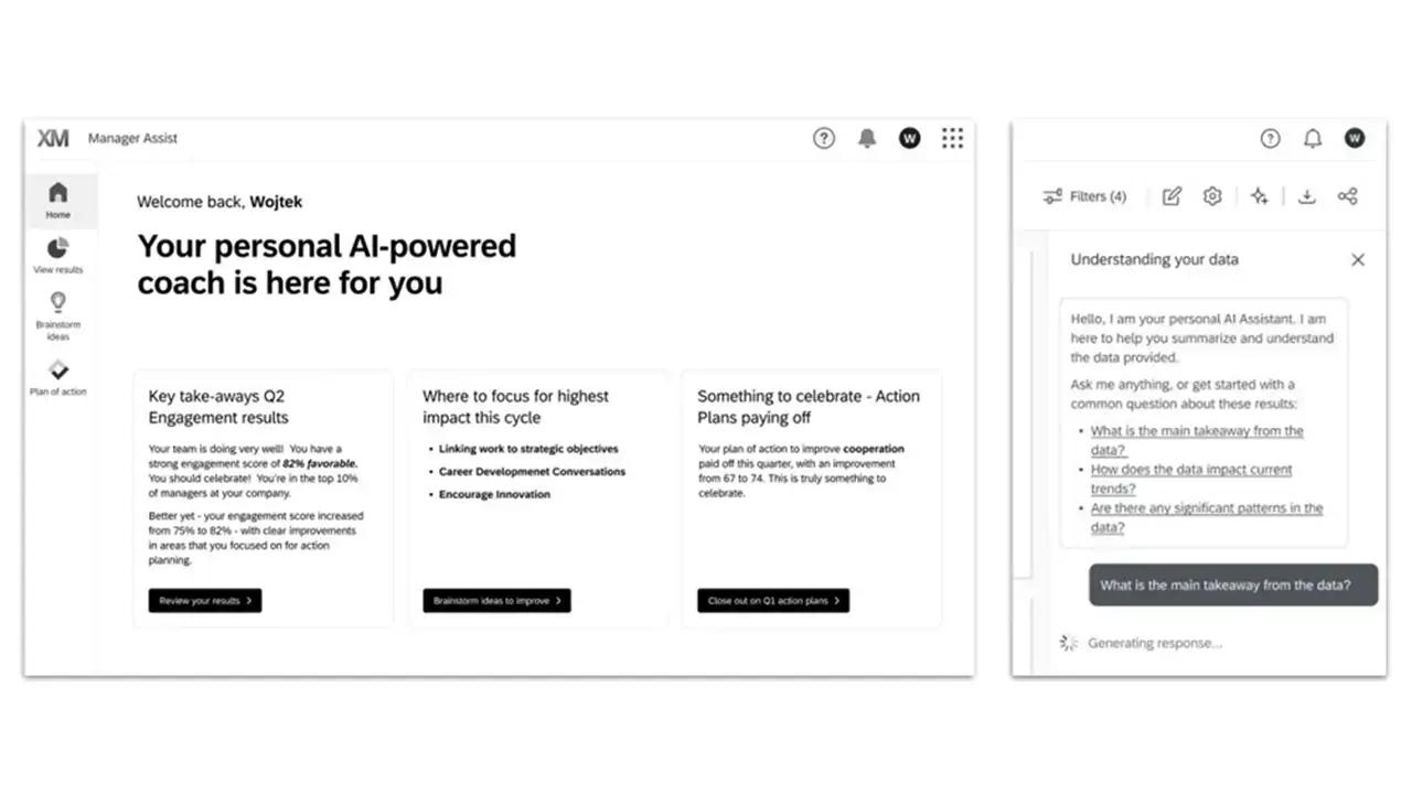 Qualtrics AI-Powered Dashboard