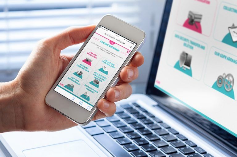 Our GDPR course is mobile-optimized