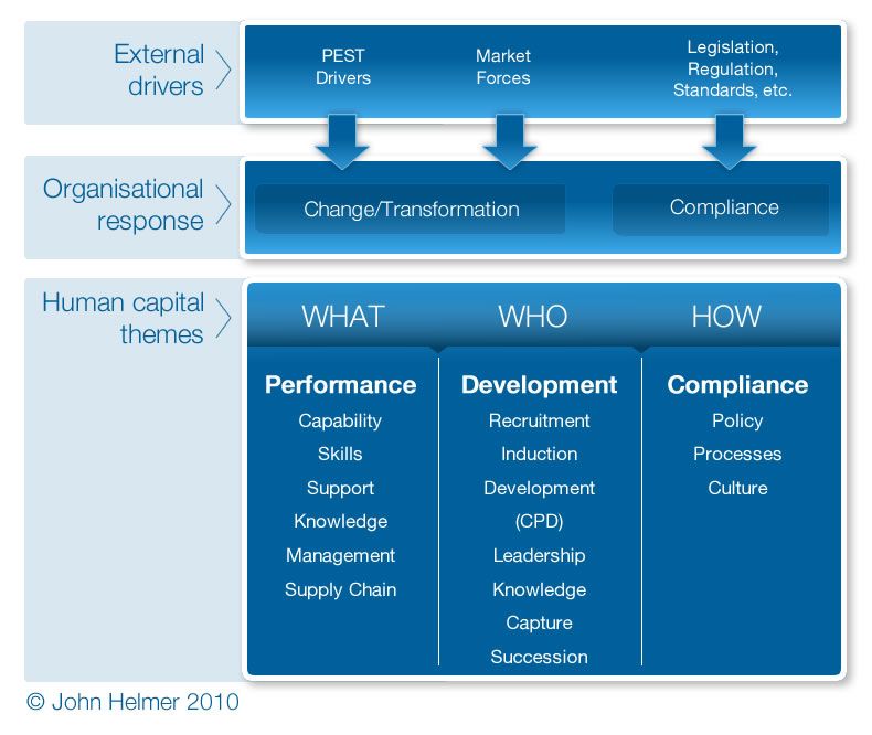 Five drivers of learning model