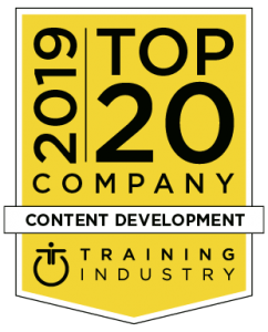 Top 20 2019 Training Industry Award