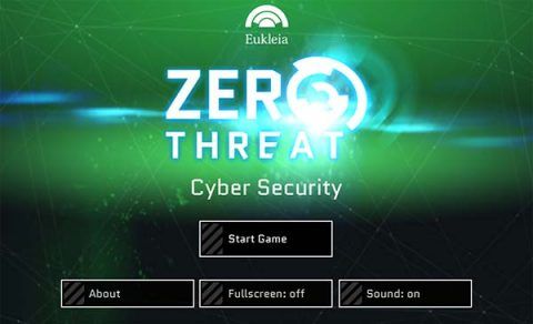 Zero threat cyber security screen