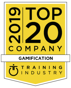 Top 20 2019 Gamification Training Industry award