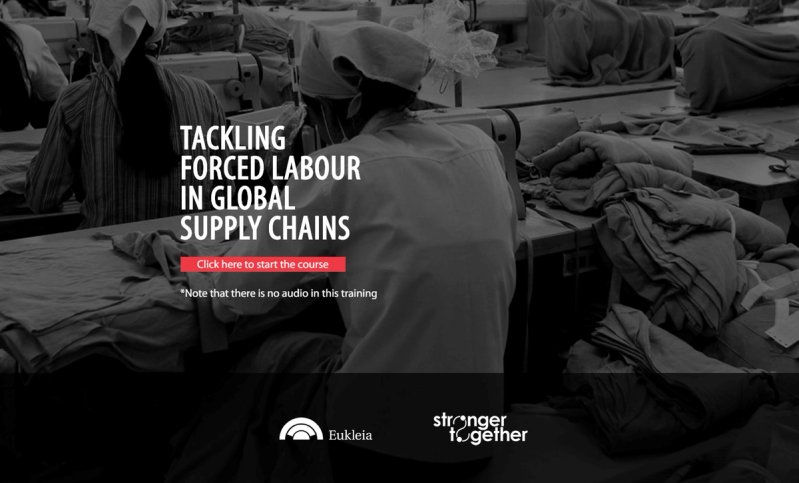 LEO's modern slavery courses focus on forced labour