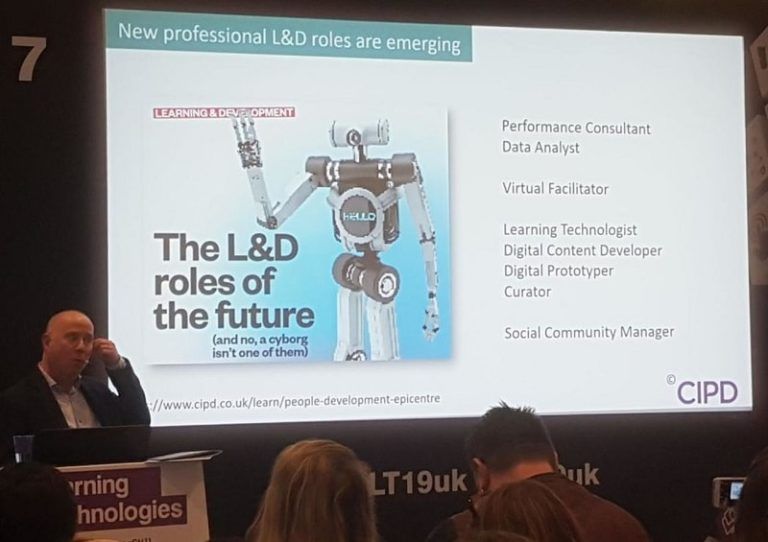 Andy Lancaster at Learning Technologies 2019