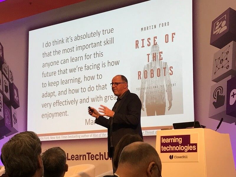 Chris Pirie, Learning Technologies 2020 Conference talk