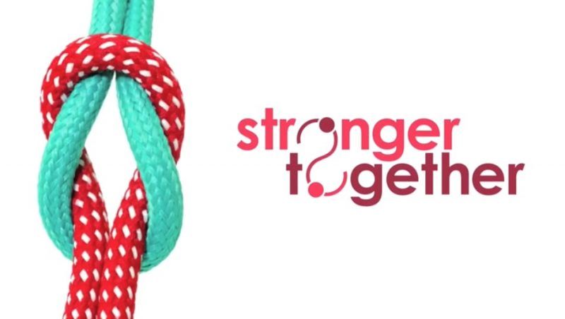 The Stronger Together logo