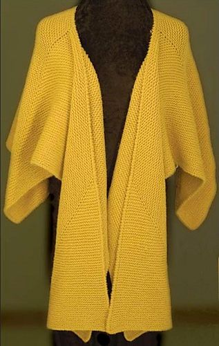 Mitered Magic Poncho by Judy M. Ellis, Handiworks Ltd LLC