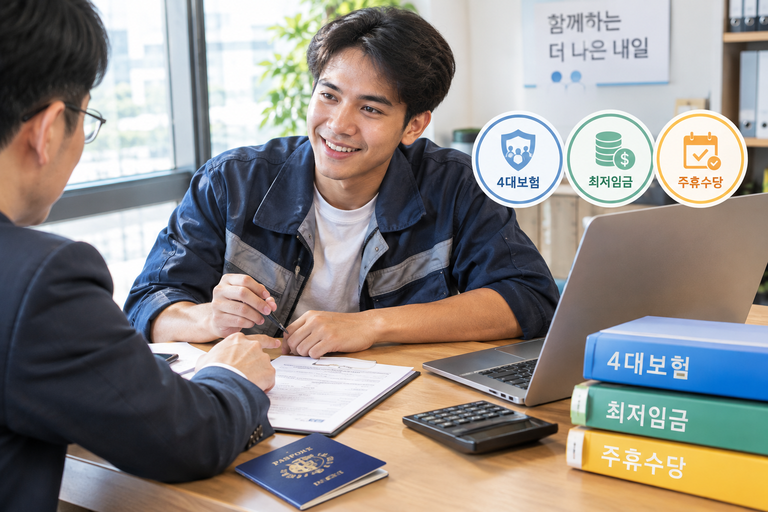 외국인 직원도 4대보험 들어야 하나요? 최저임금·주휴수당 총정리