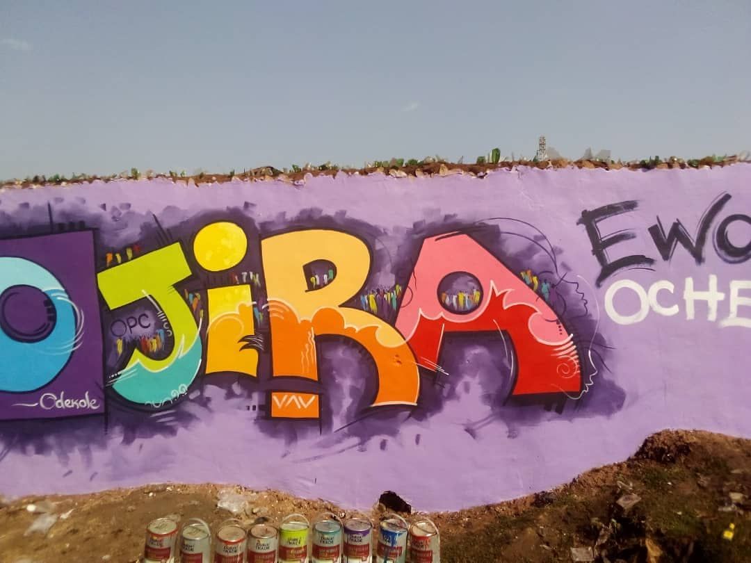 Ojira Public Fence Art