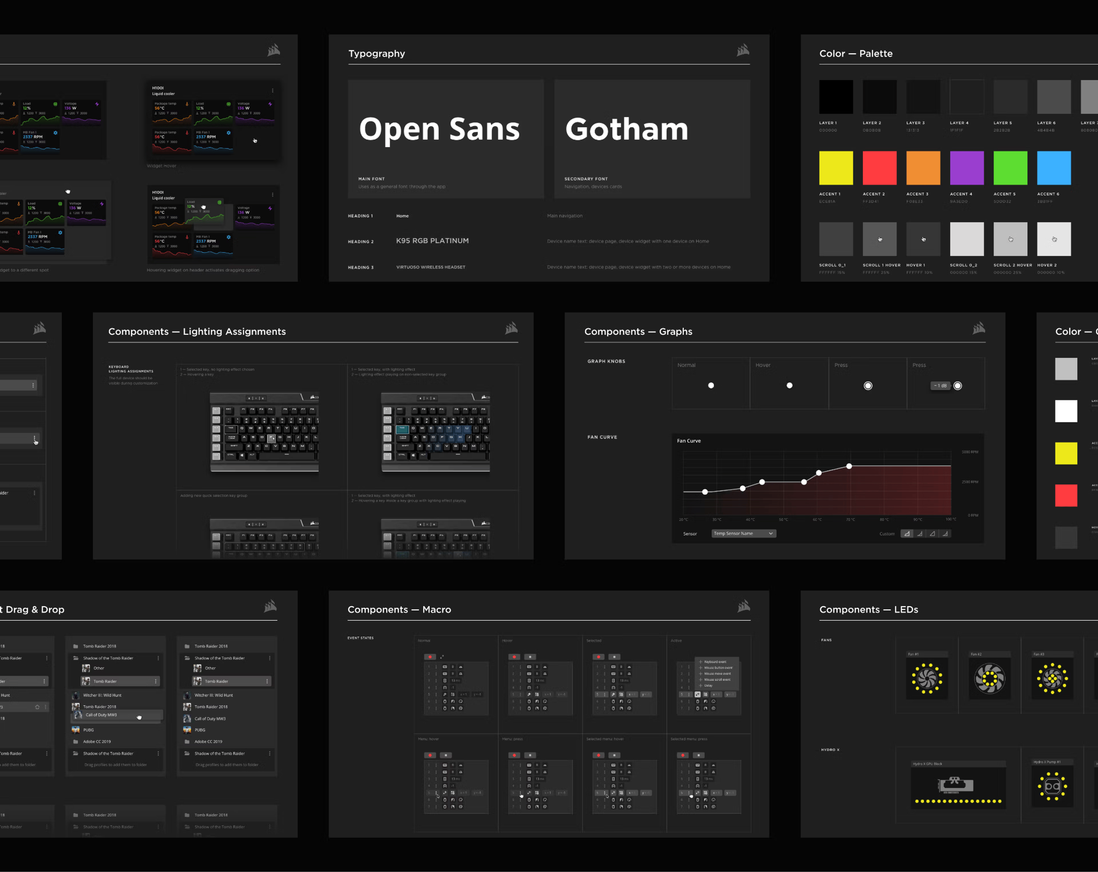 Component-Based Design System for Corsair