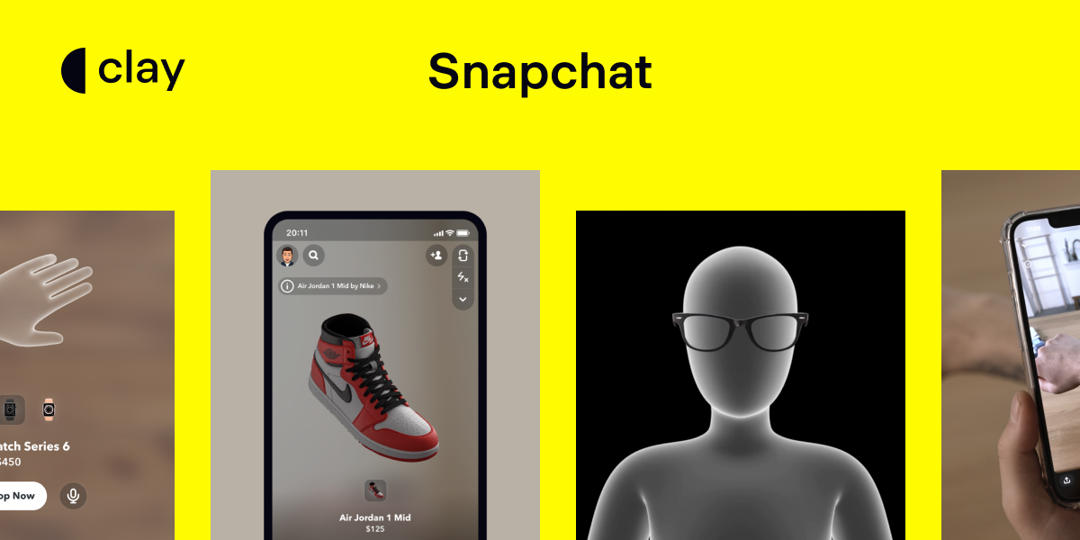 Snapchat mobile app design | Clay