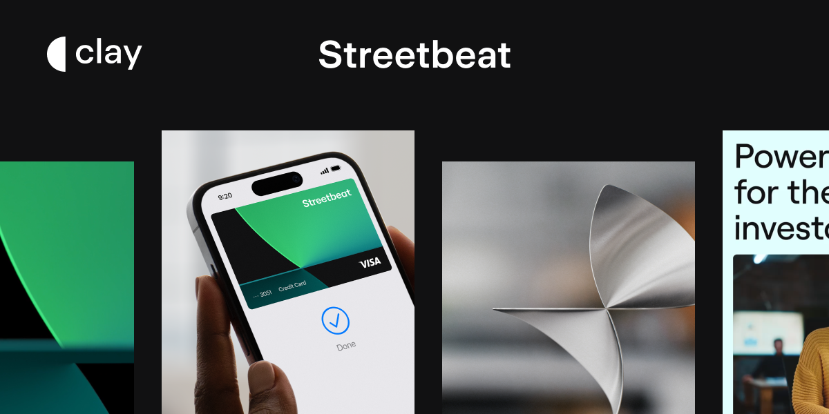 Streetbeat branding and design system | Clay