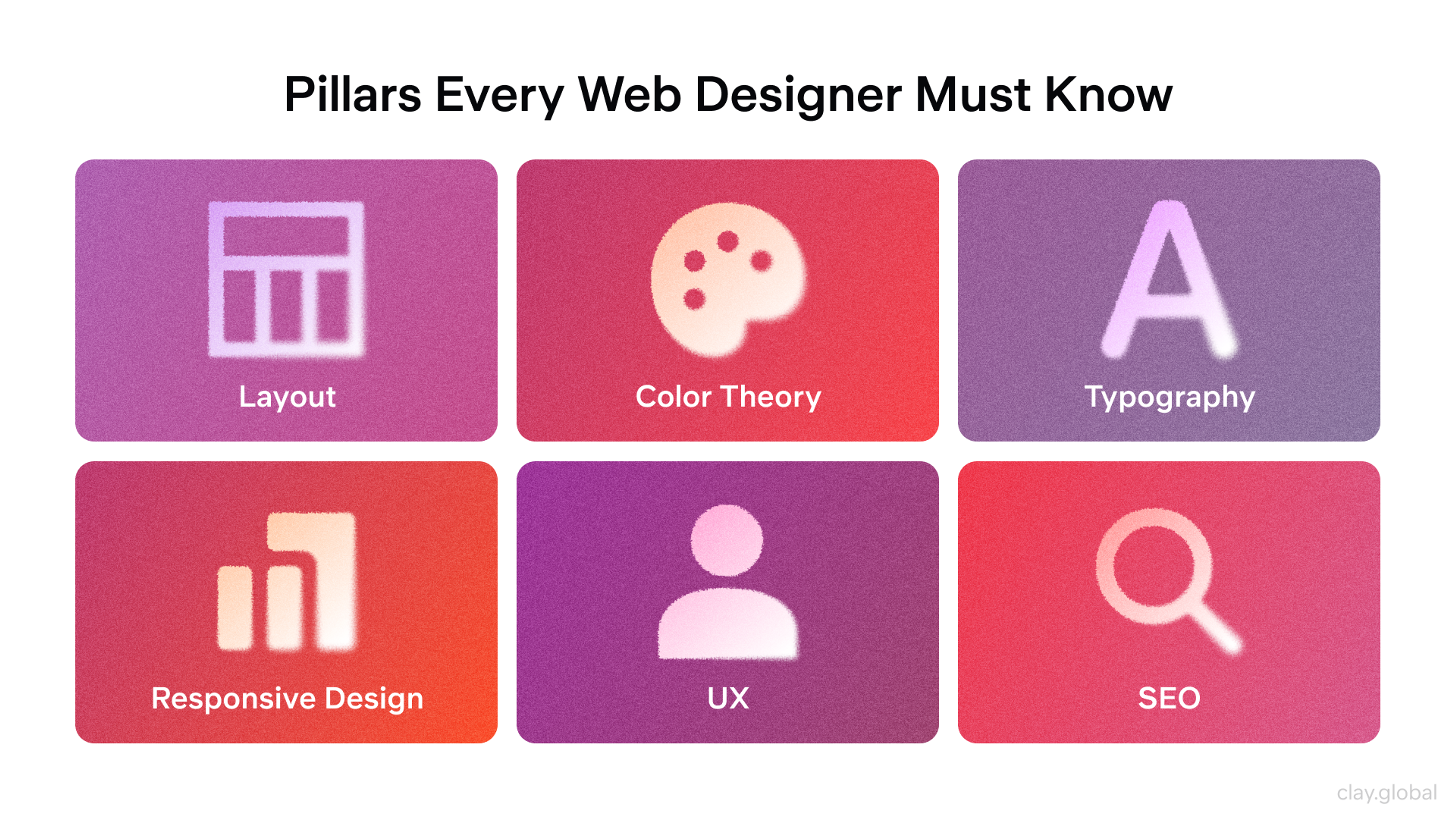 6 Pillars Every Web Designer Must Know