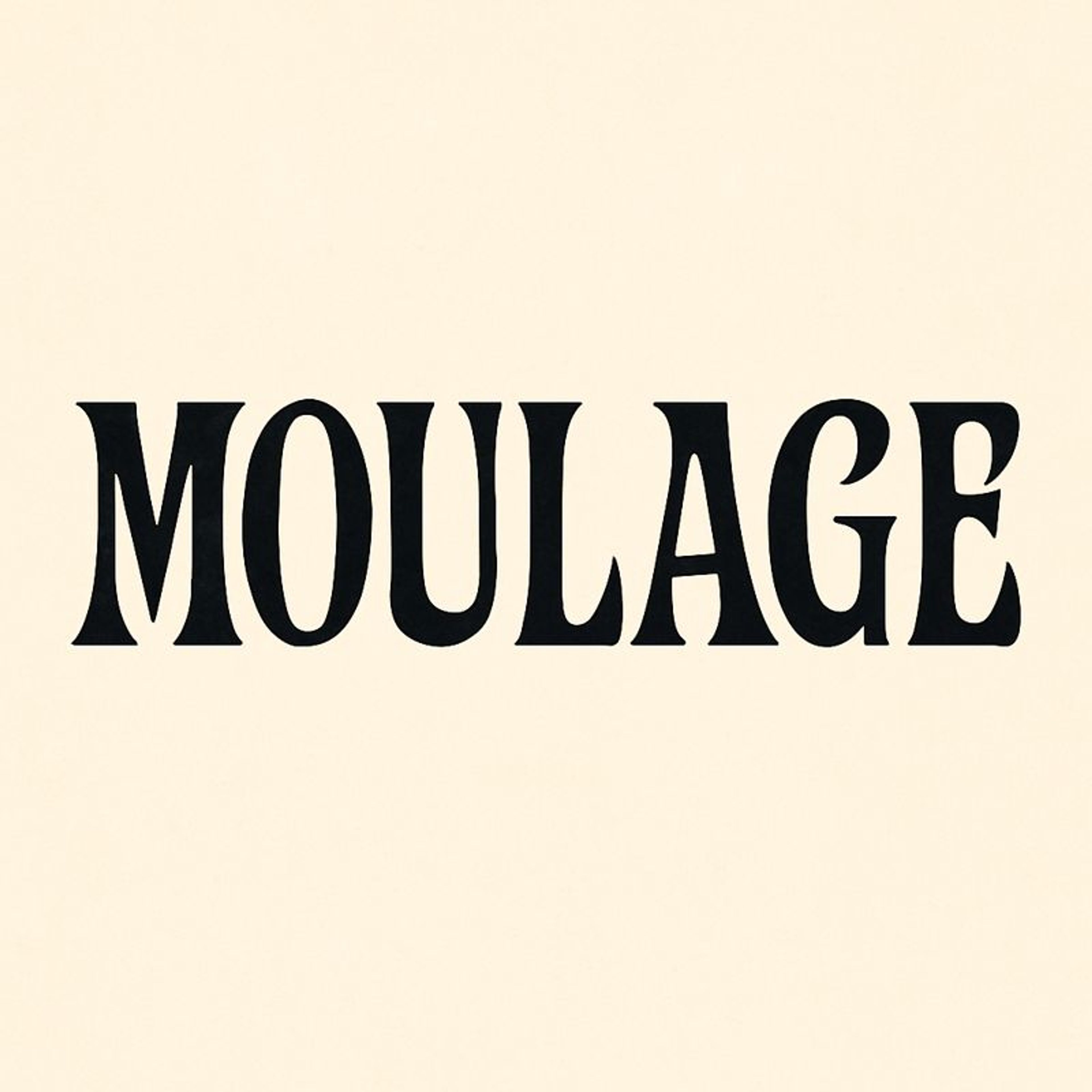 Moulage Font Example