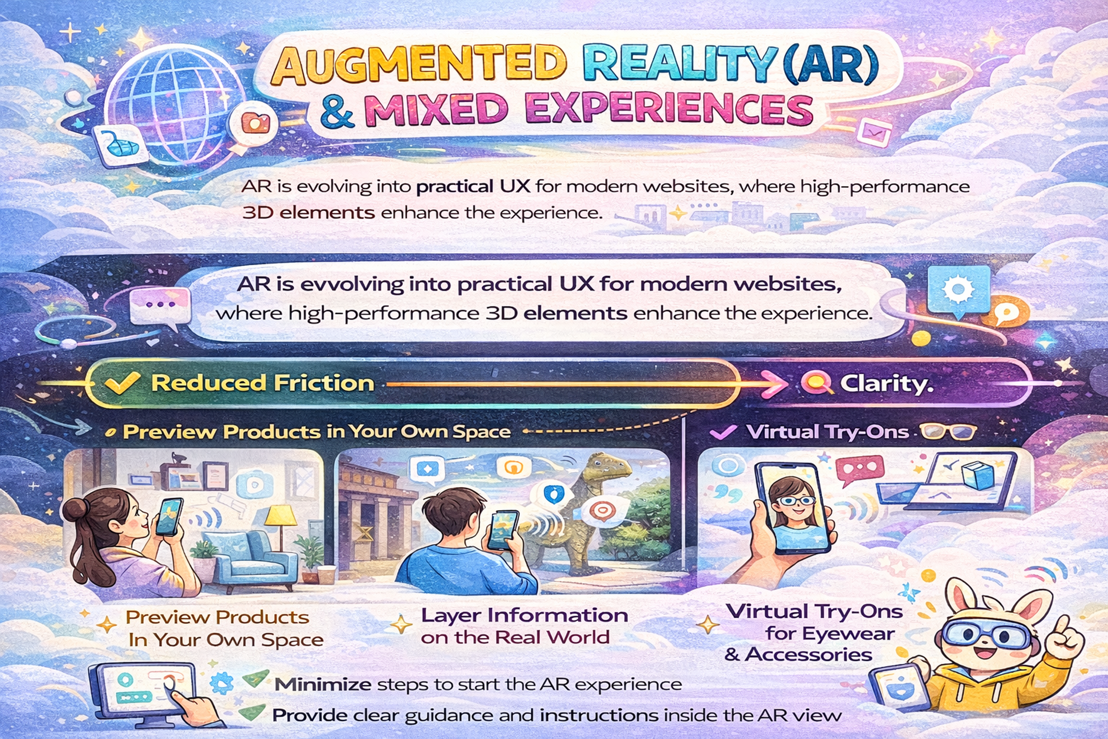 Augmented Reality (AR) and Mixed Experiences