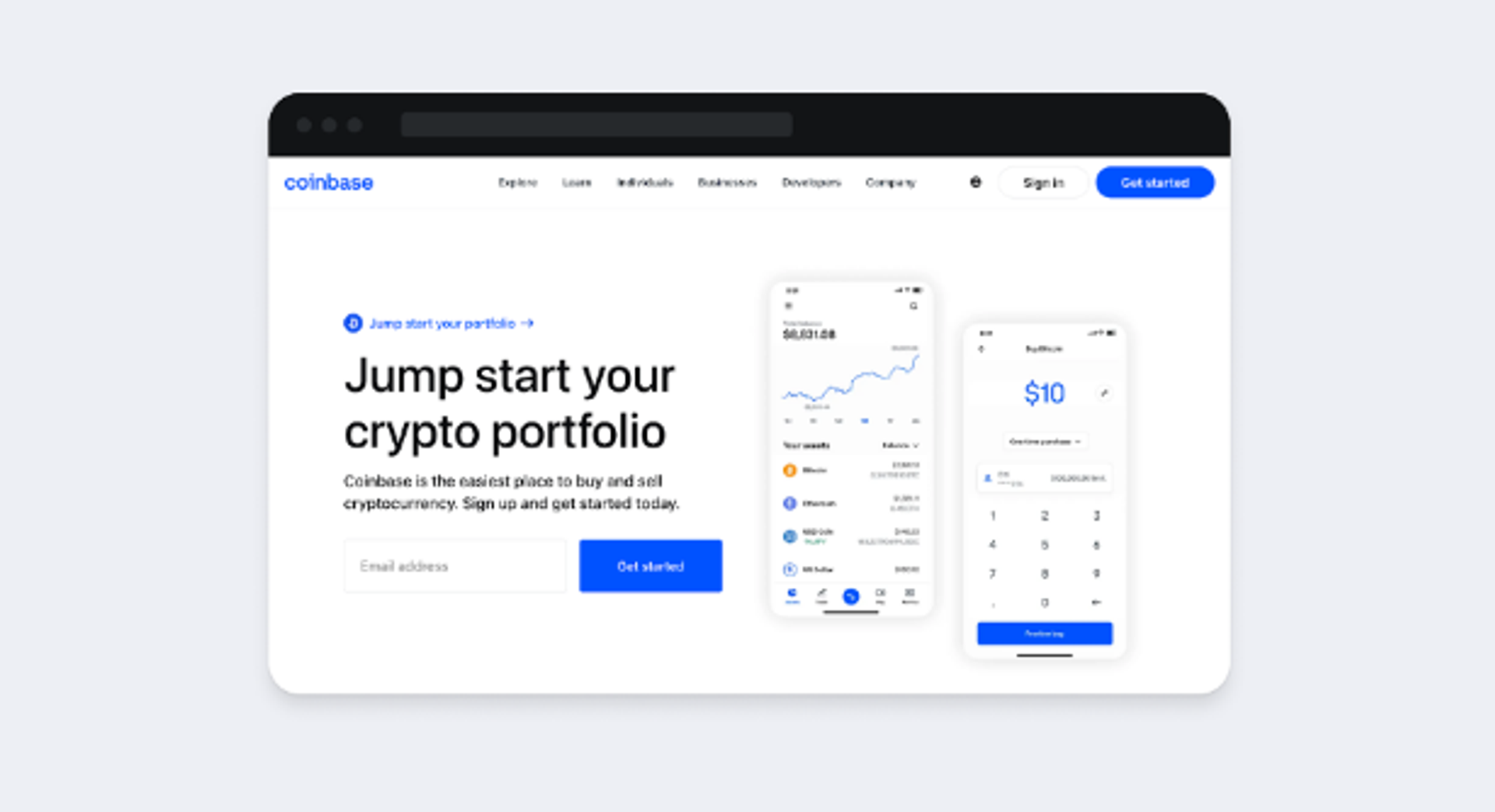 coinbase ux design