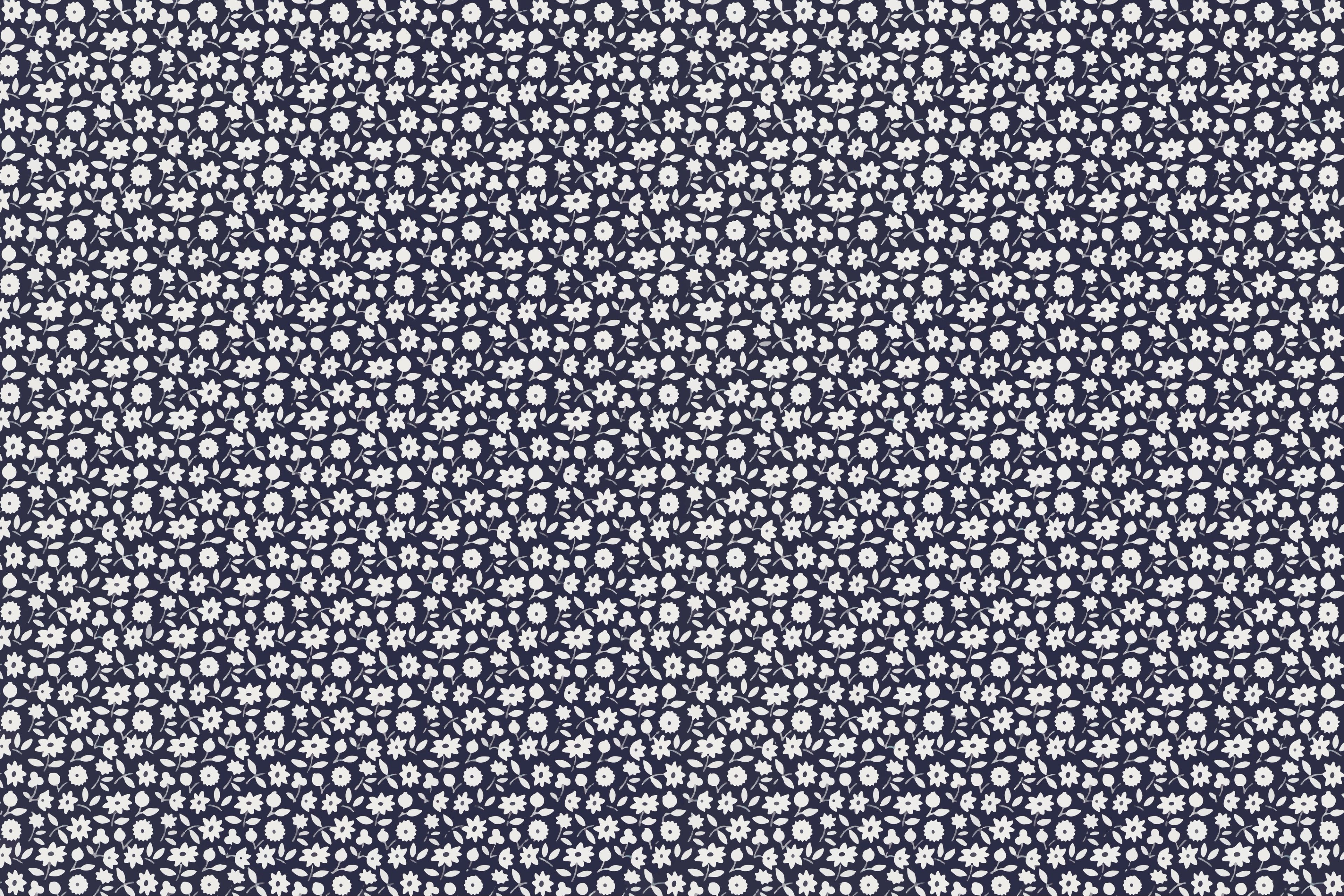 blue flowery web texture