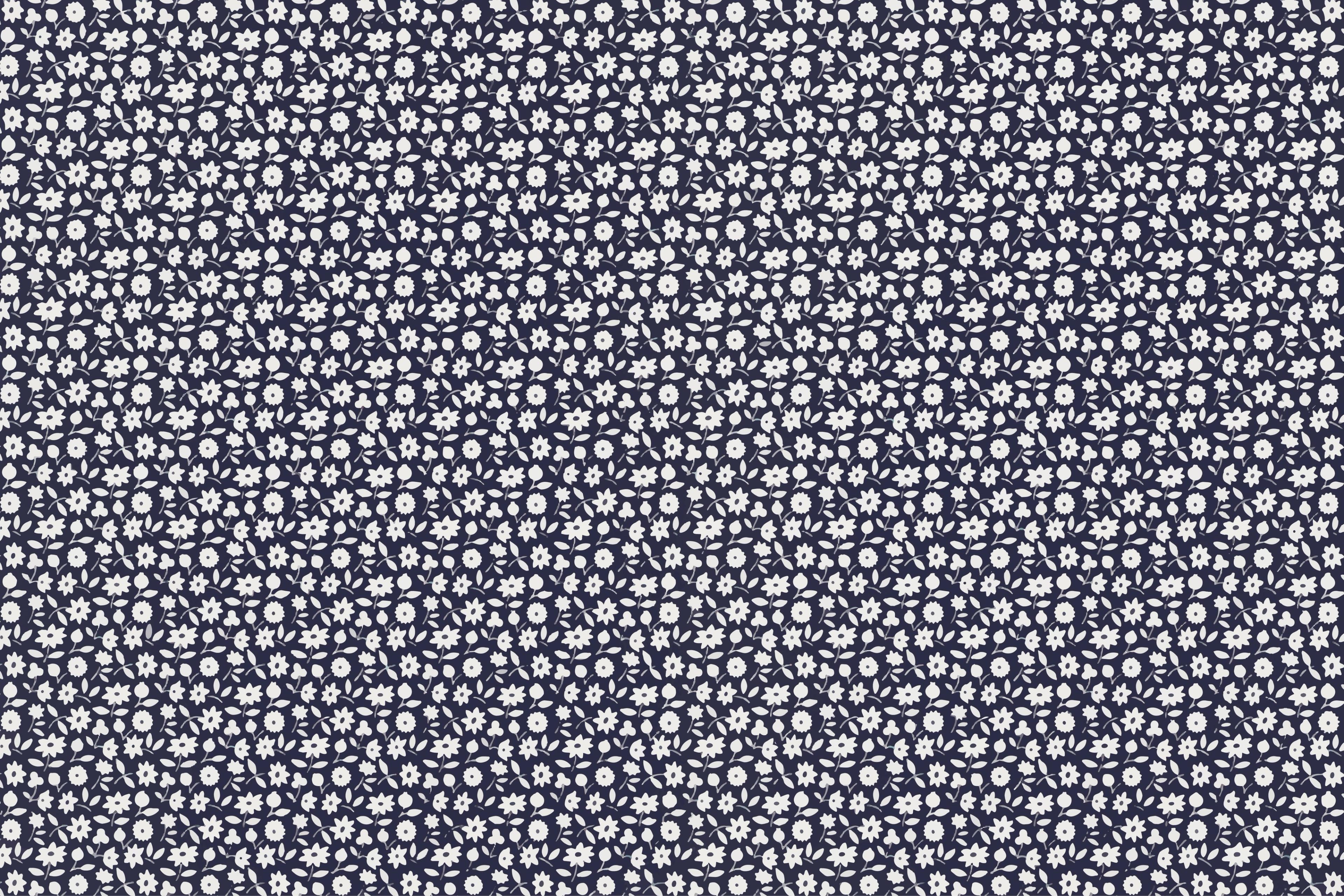 blue flowery web texture