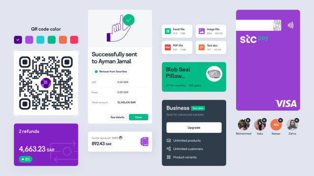 STC Bank UI/UX and Web Design | Clay