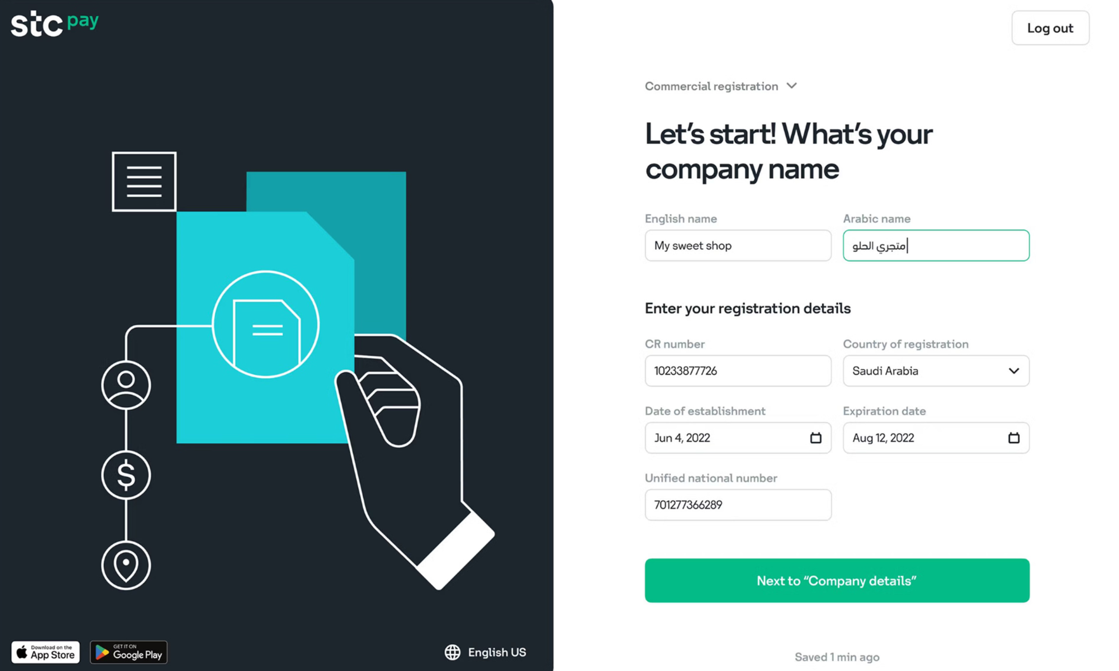 STC Bank's Illustrated Website Design by Clay Global