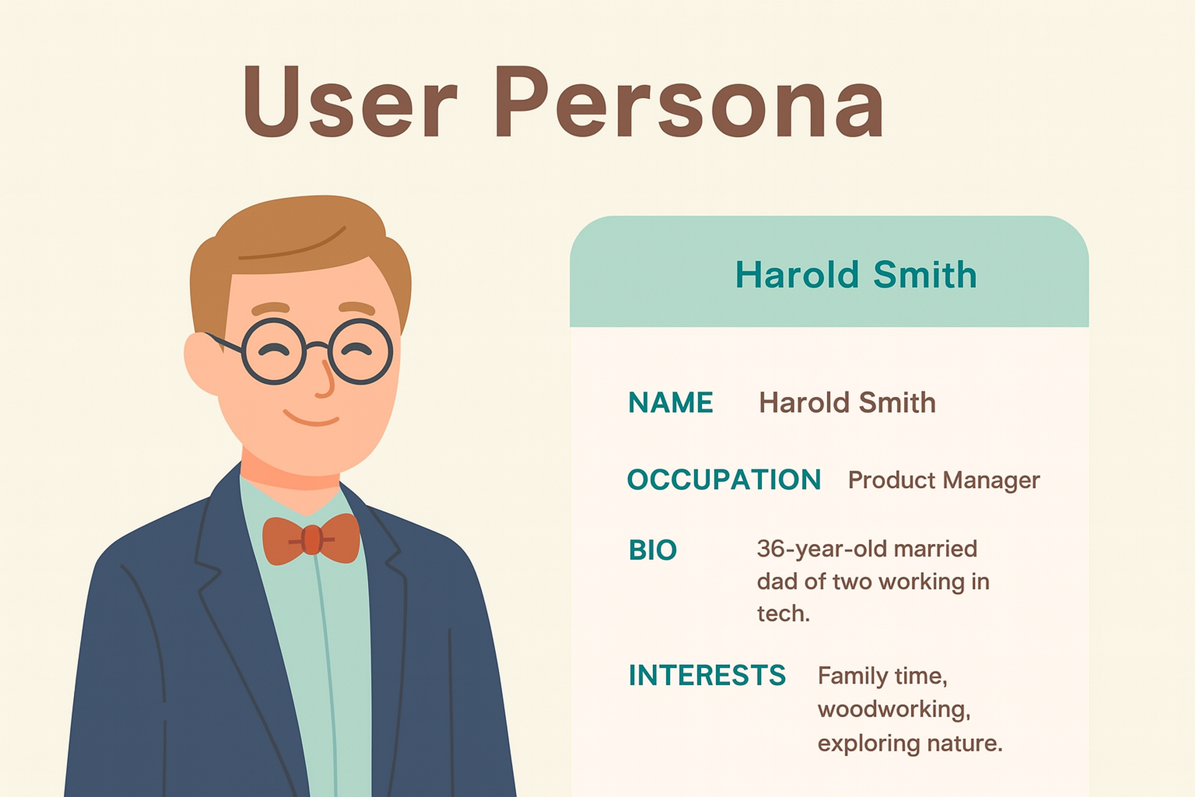 User persona example