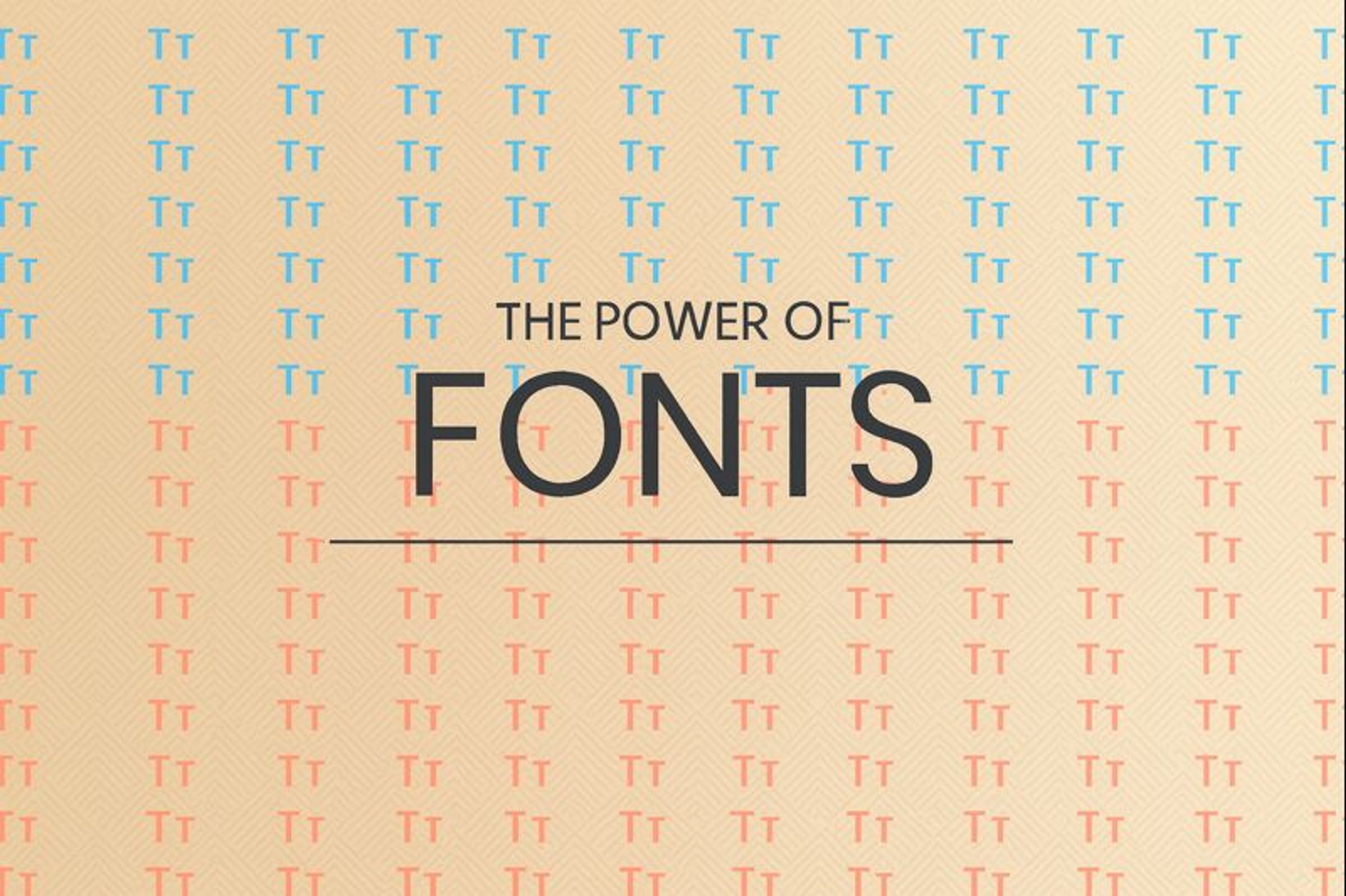 Fonts power inscription