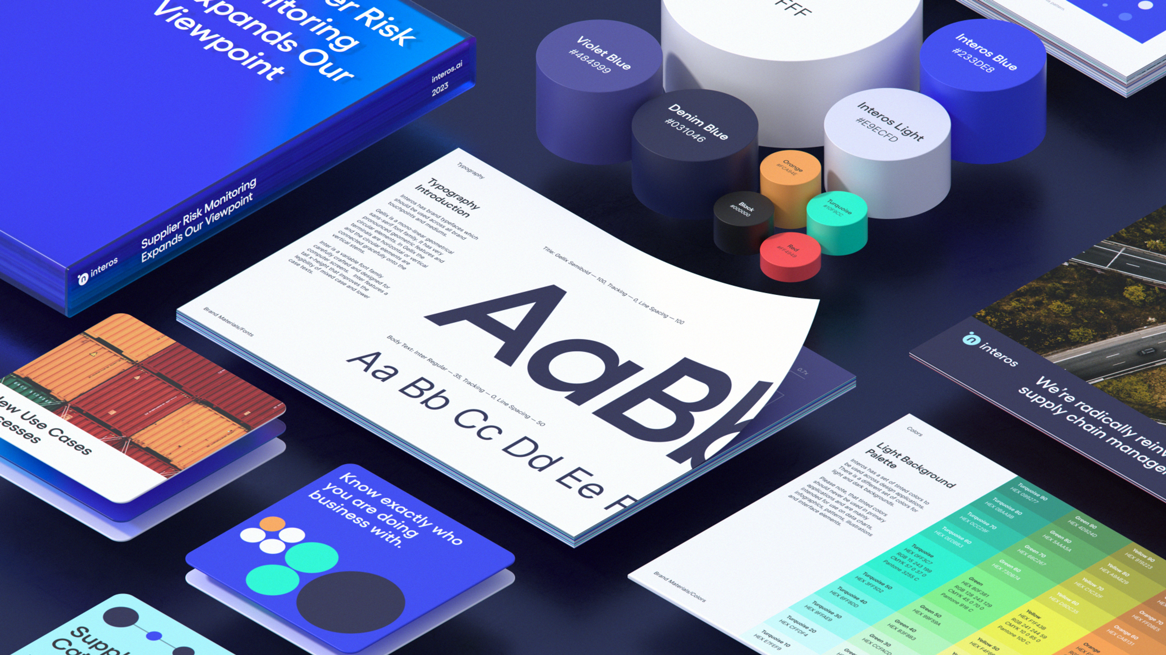 Interos Brand Identity by Clay Global
