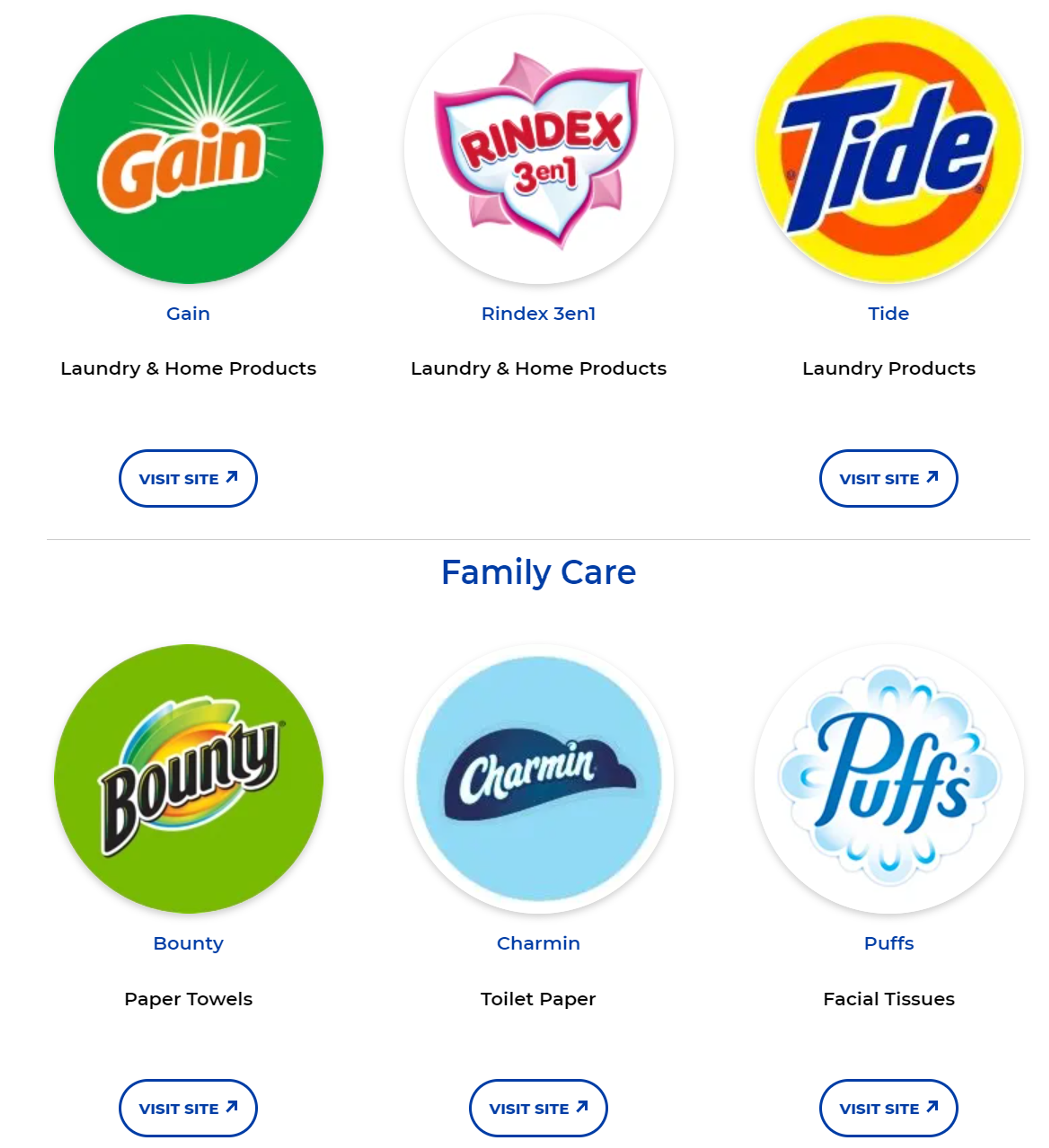 clients` logos of Procter & Gamble
