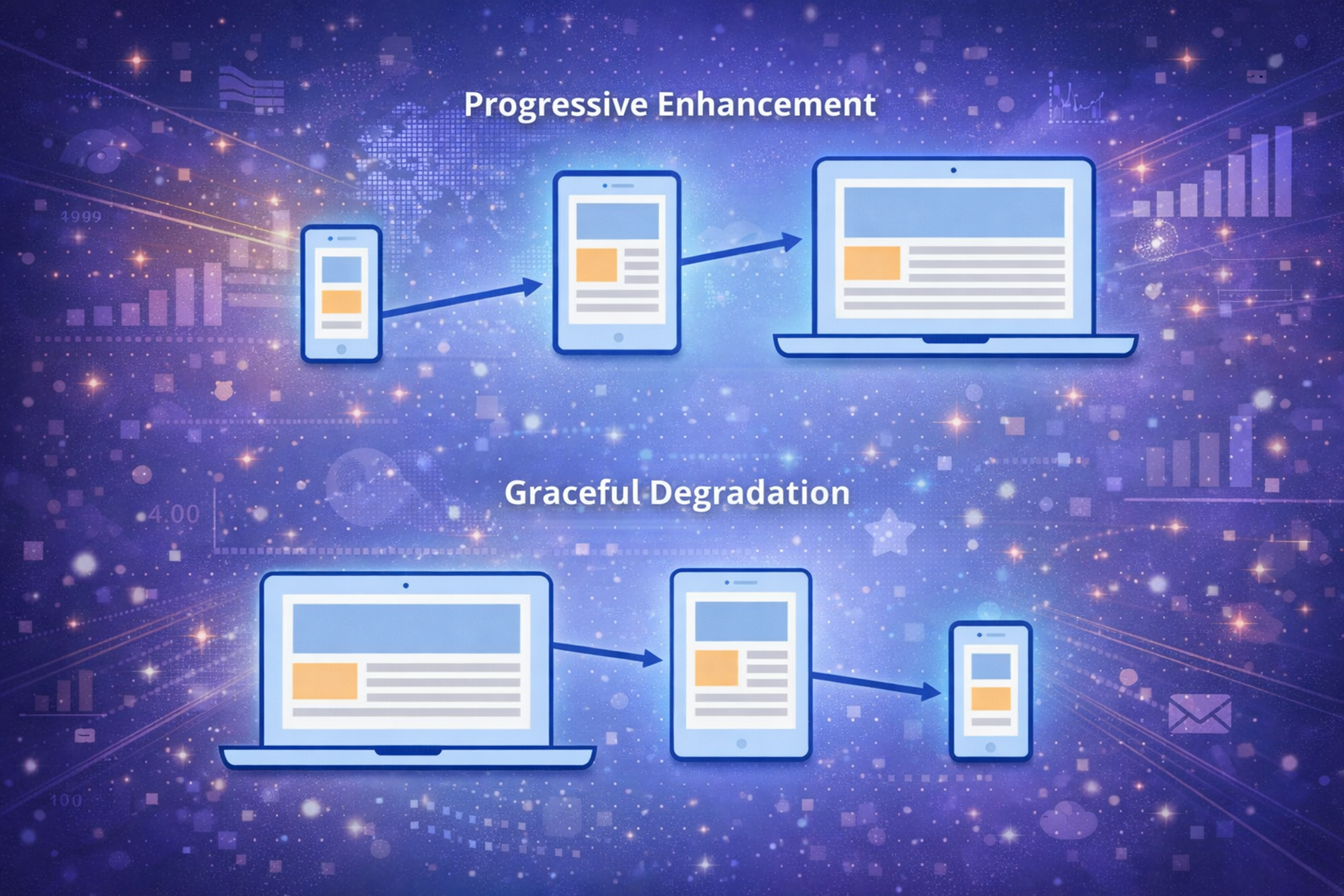 Graceful Degradation and Progressive Enhancement