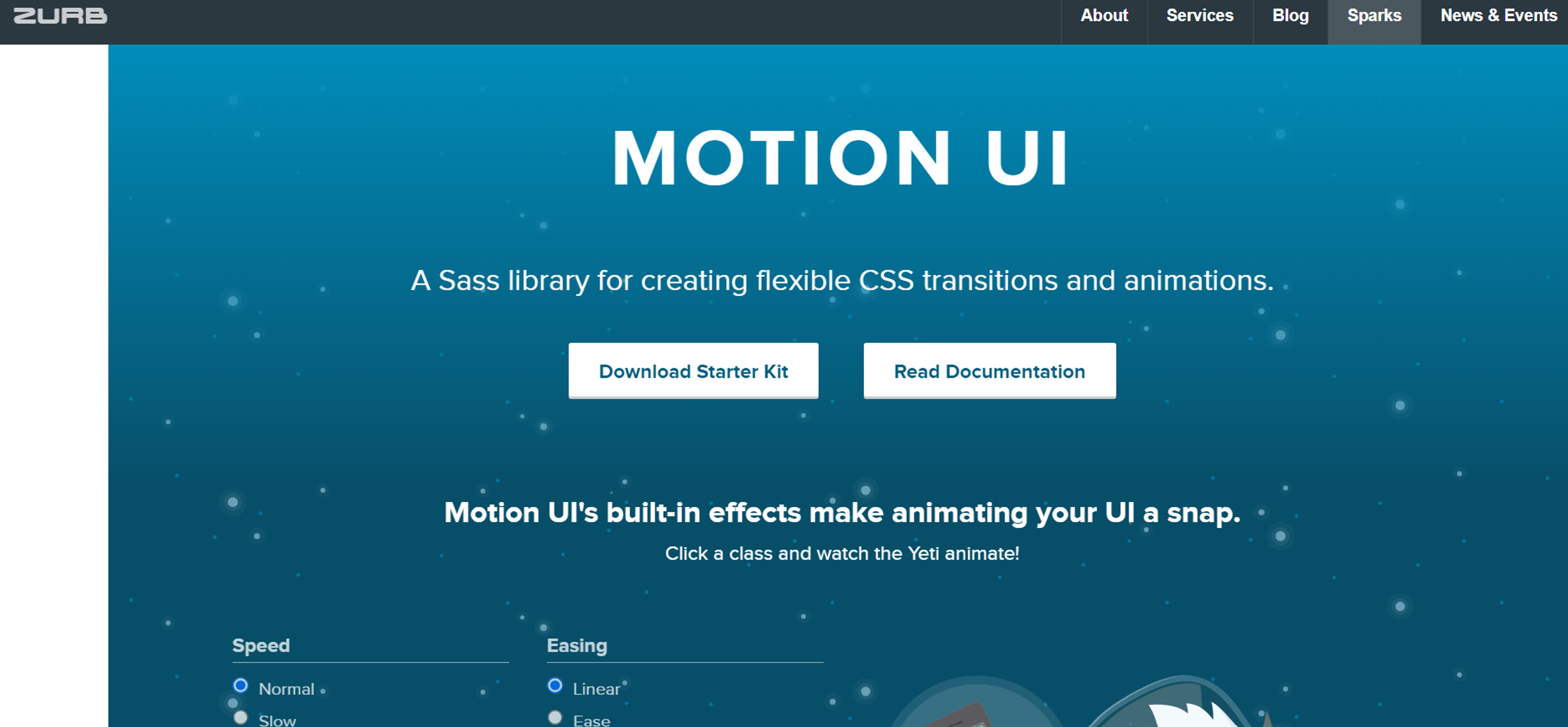 Motion UI website