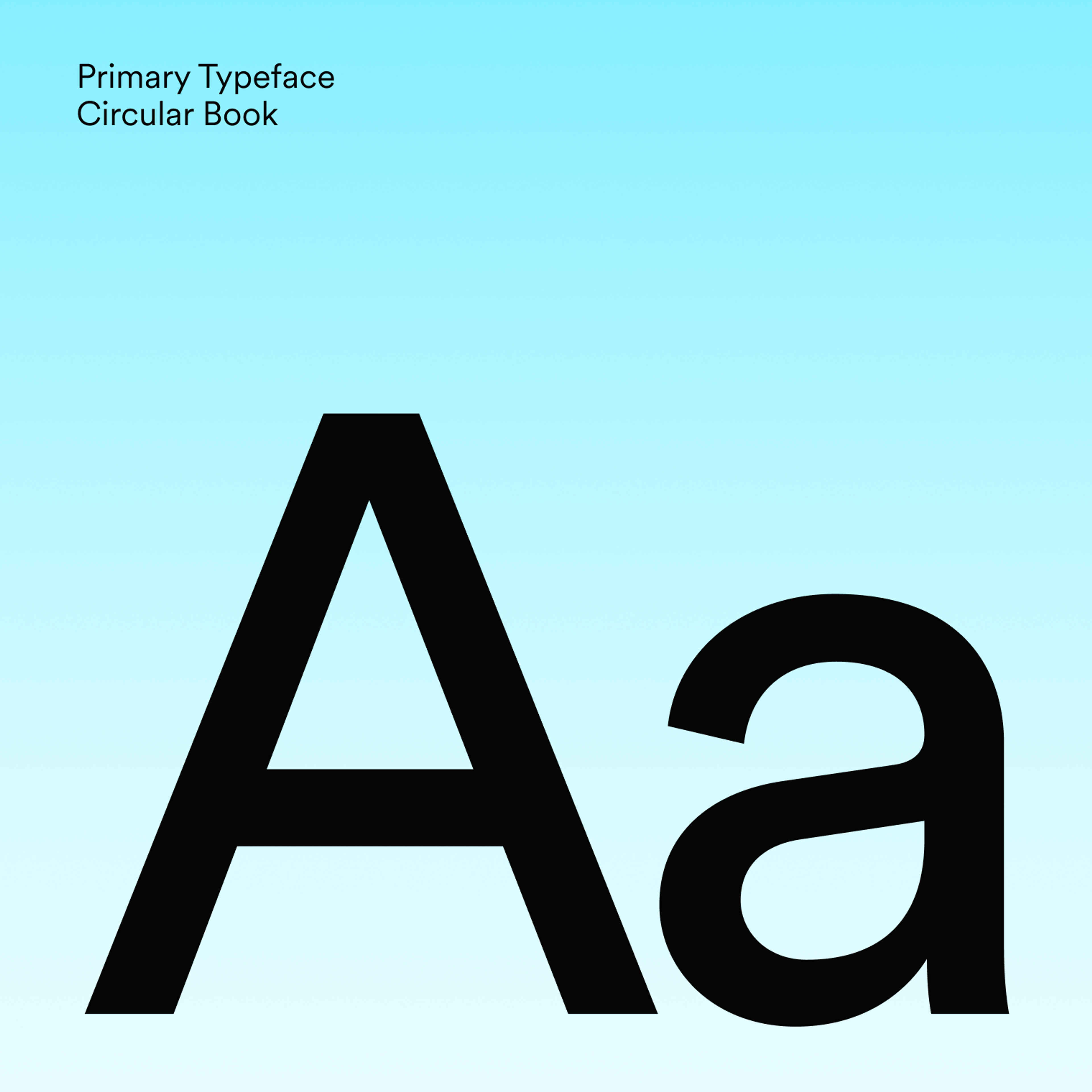 Sky typeface showcase