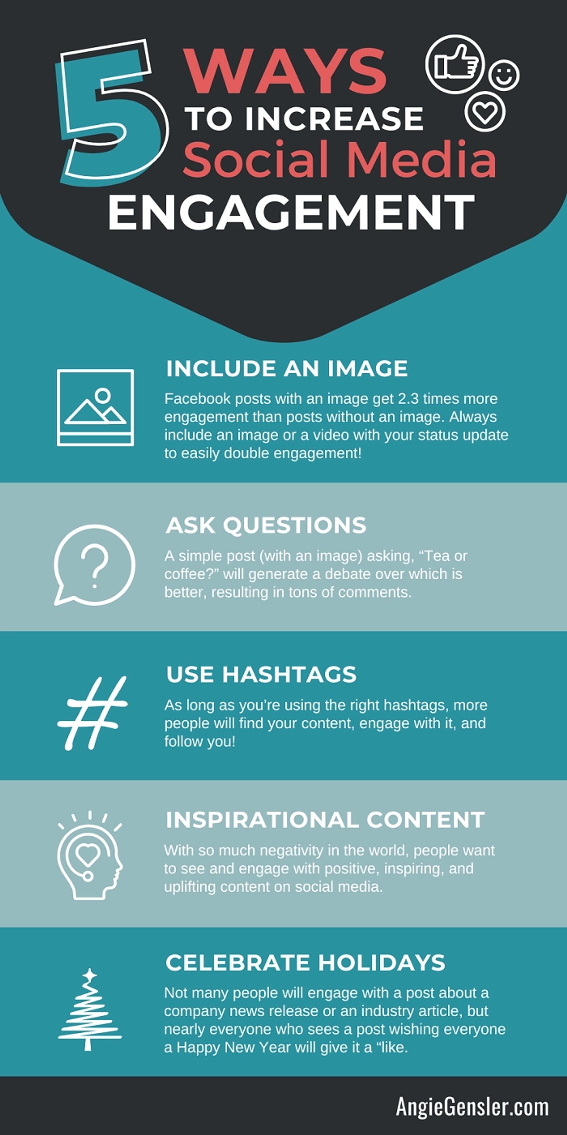 5 Quick & Simple Ways to Increase Engagement on Your Social Media Posts