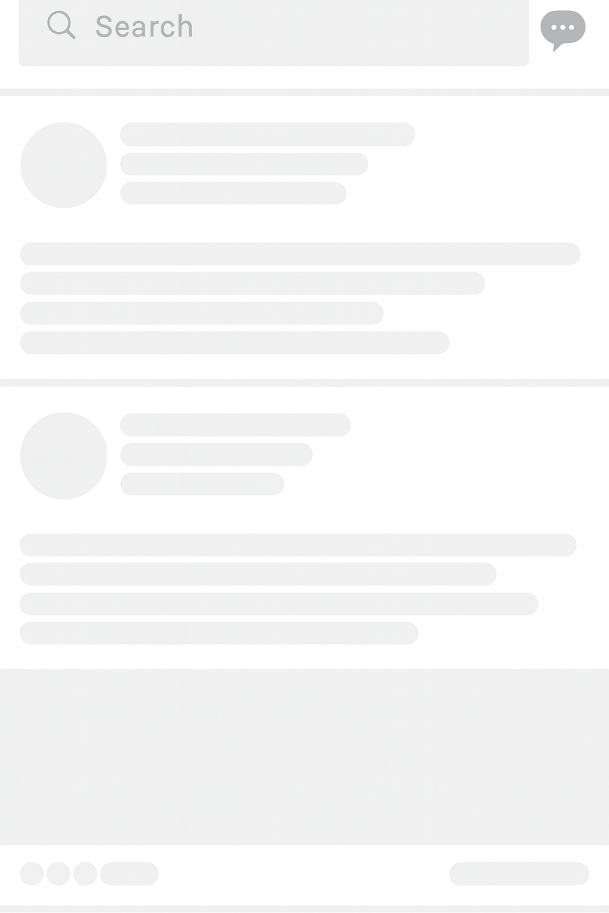 Skeleton Screen Example