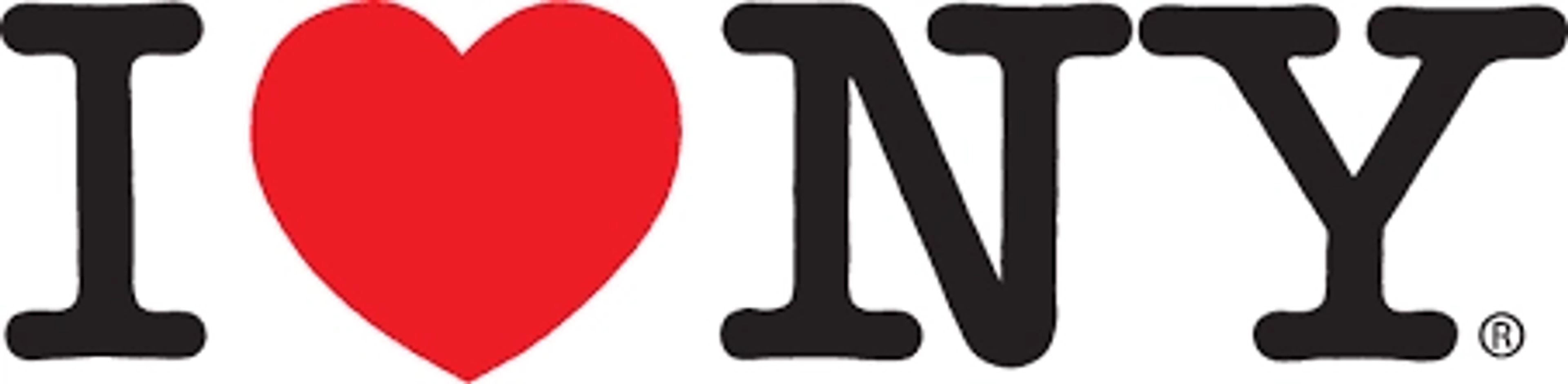 "I love New York" text