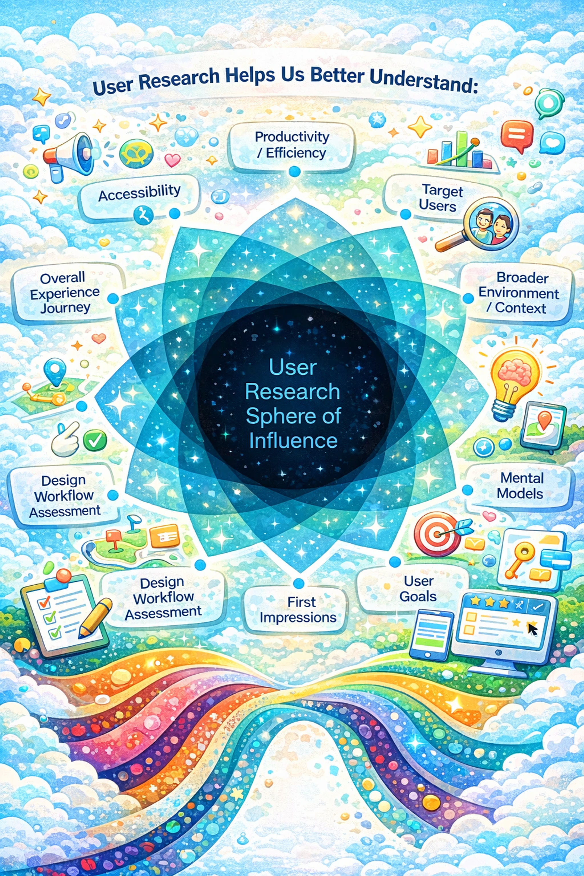 user research sphere of influence