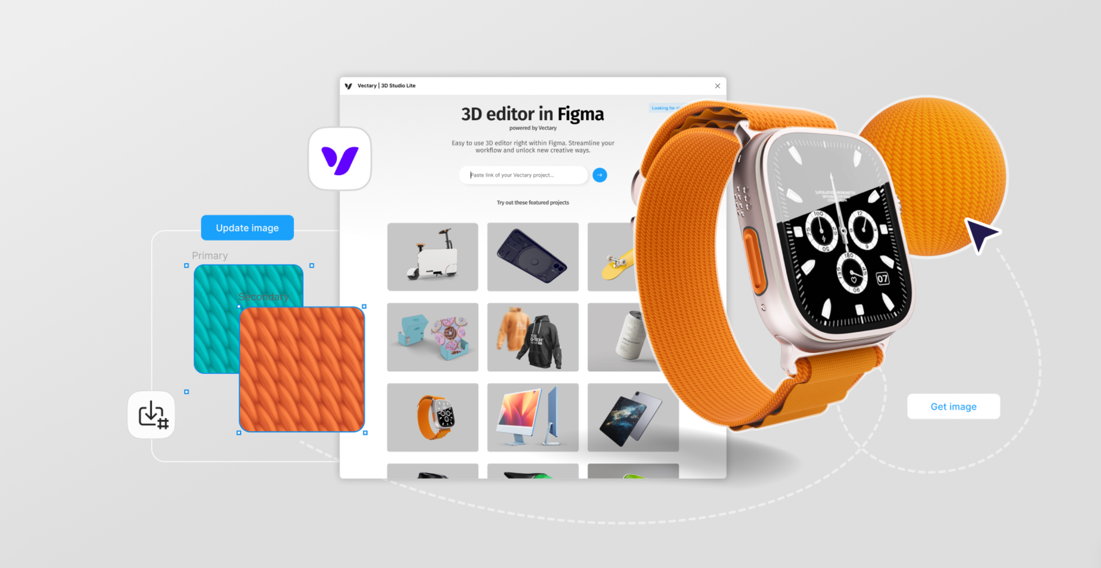 Vectary 3D Studio Figma Plugin