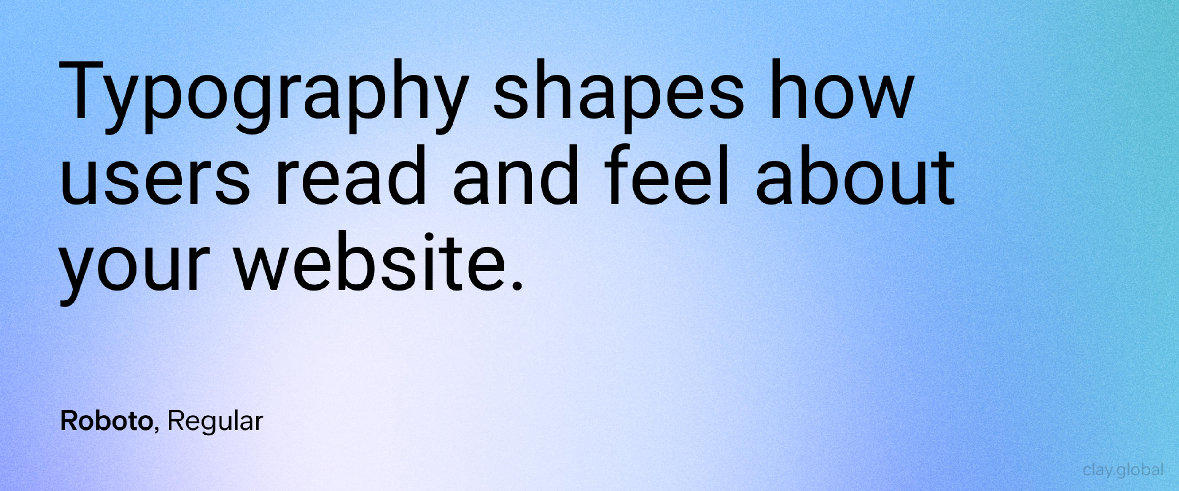 Minimalistic Font Example