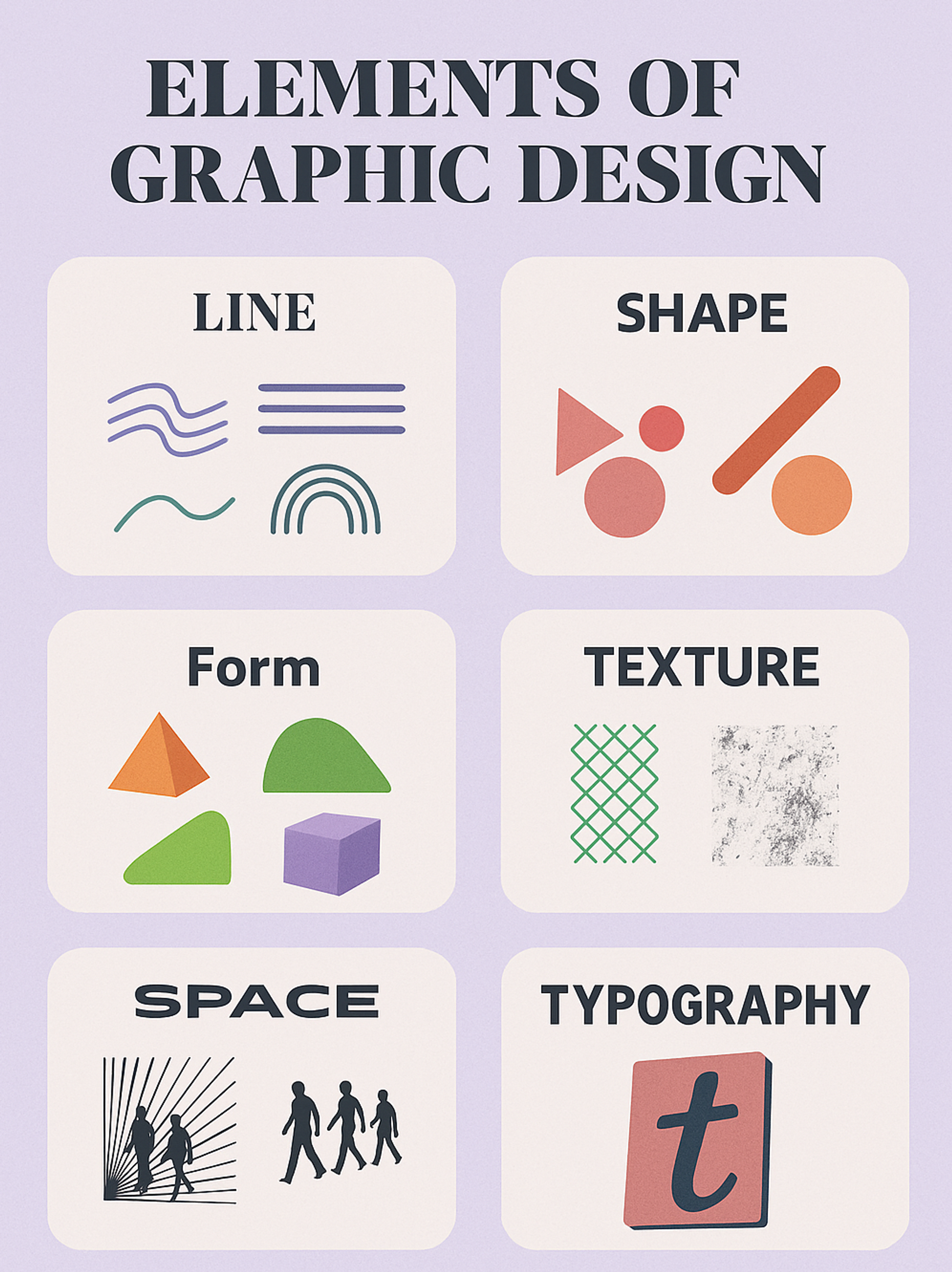 Elements of graphic design - infographics