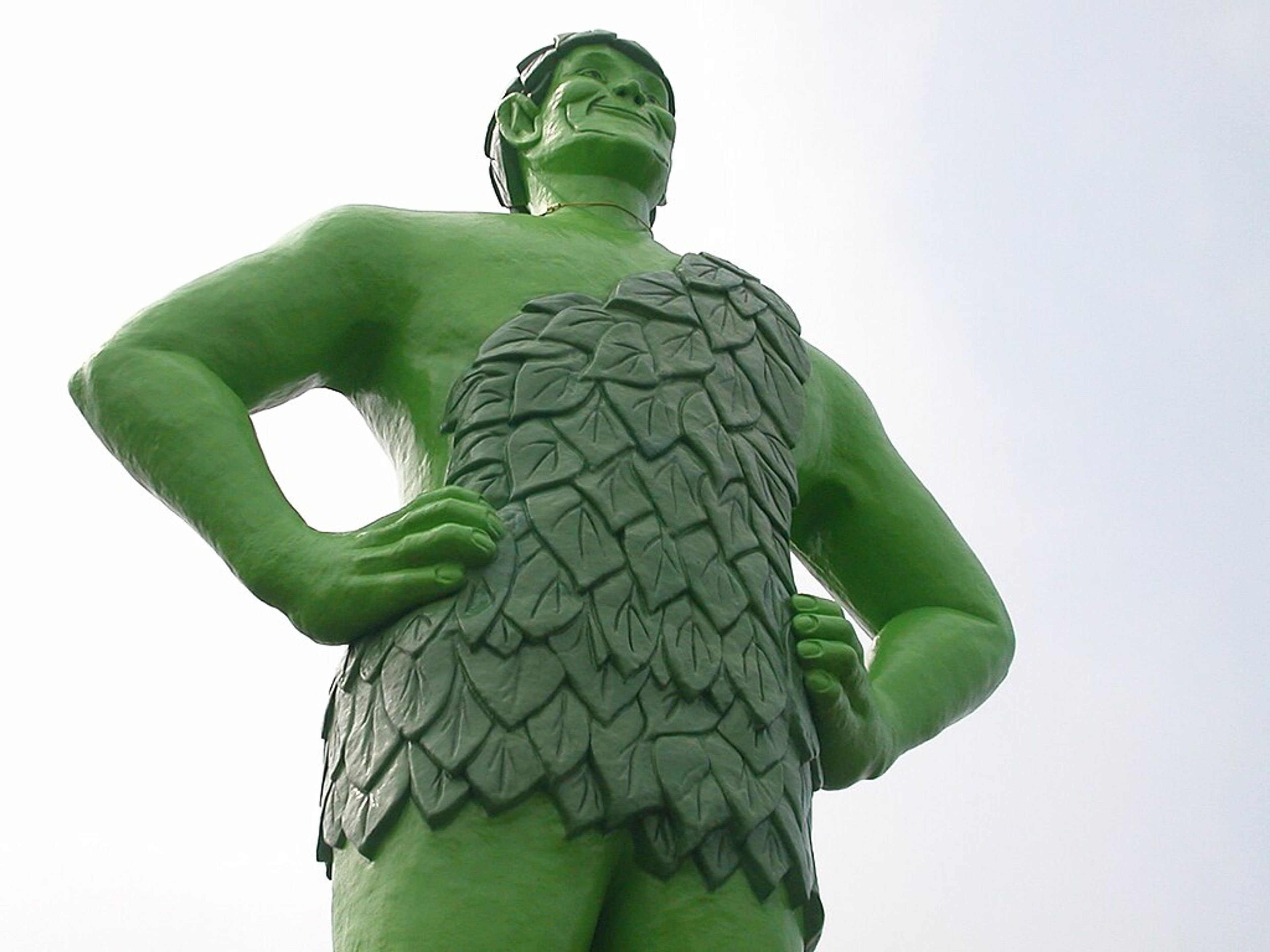 The green giant mascot